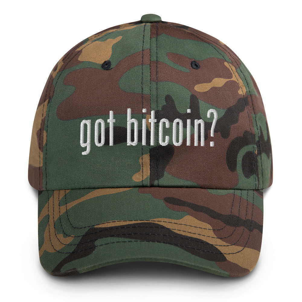 Got Bitcoin? Dad Hat - Concordia Style Boutique