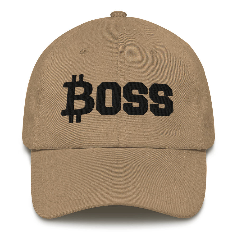 Boss Bitcoin Dad Hat - Concordia Style Boutique