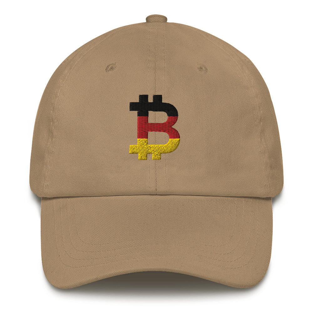 German Flag Bitcoin B Dad Hat - Concordia Style Boutique