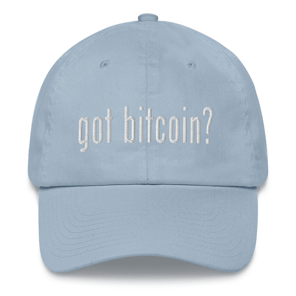 Got Bitcoin? Dad Hat - Concordia Style Boutique