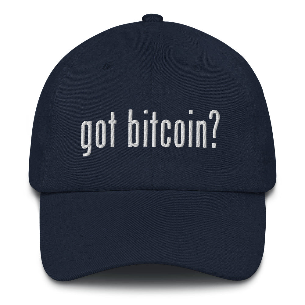 Got Bitcoin? Dad Hat - Concordia Style Boutique