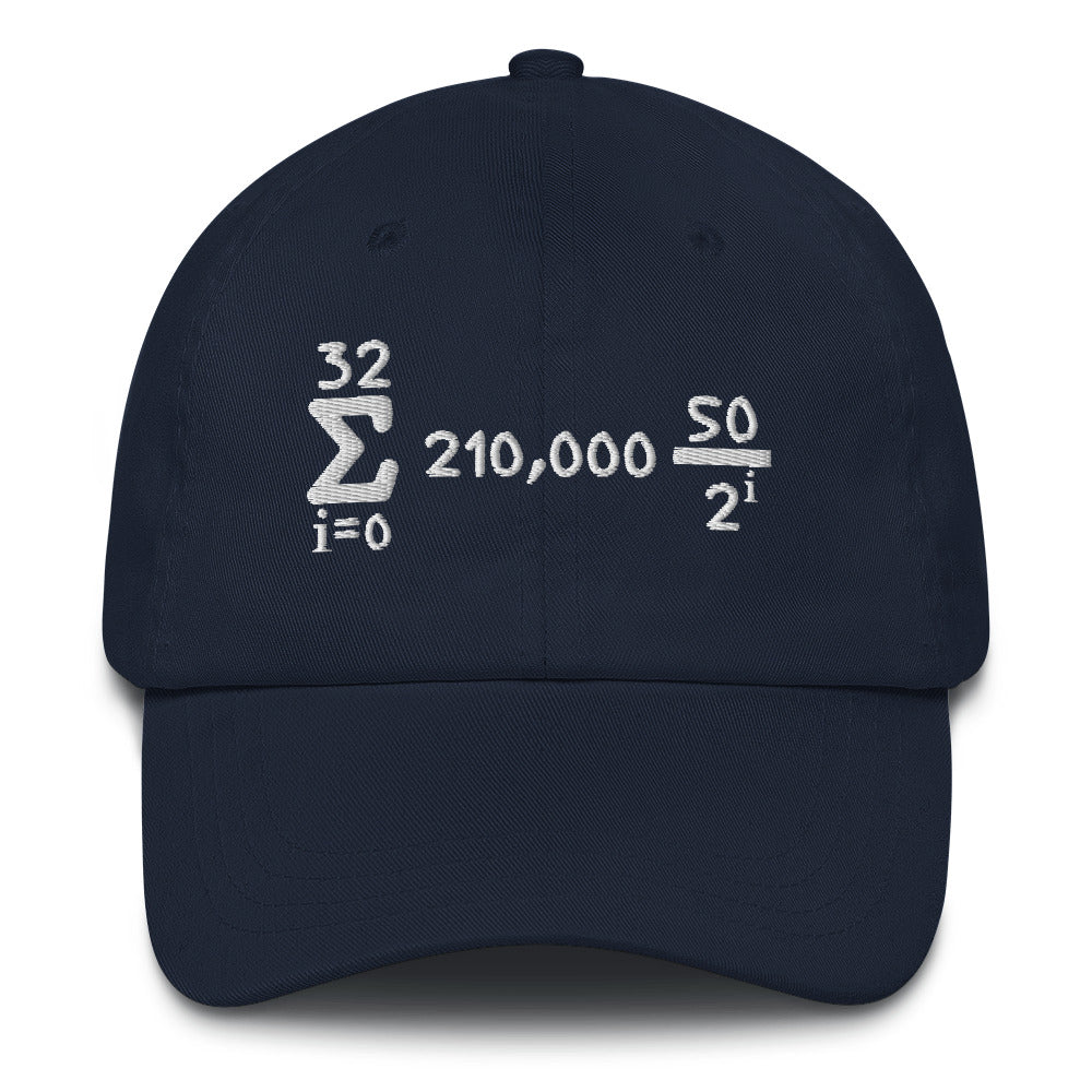 Bitcoin Is Math Dad Hat - Concordia Style Boutique