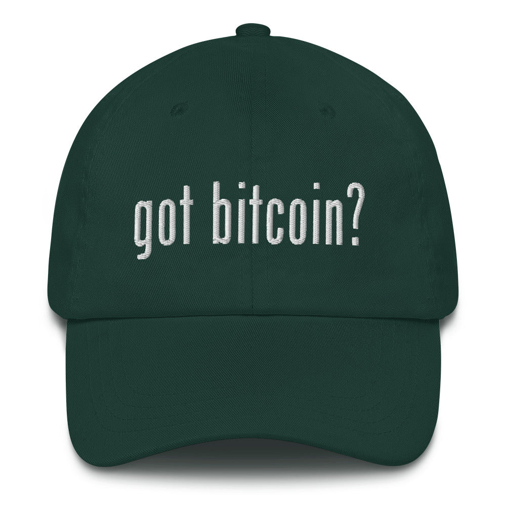 Got Bitcoin? Dad Hat - Concordia Style Boutique