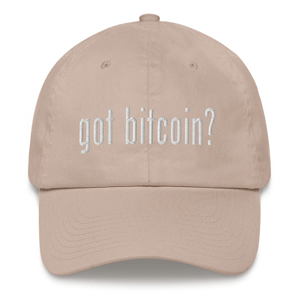 Got Bitcoin? Dad Hat - Concordia Style Boutique