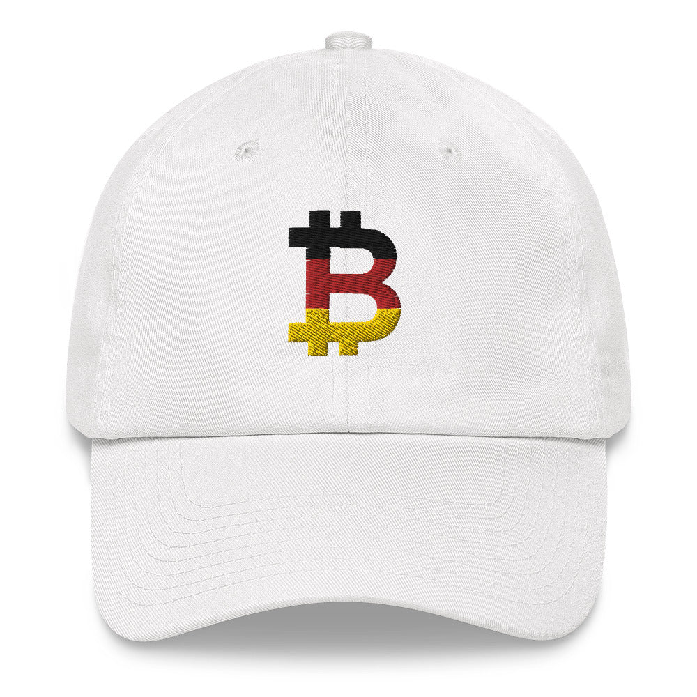 German Flag Bitcoin B Dad Hat - Concordia Style Boutique