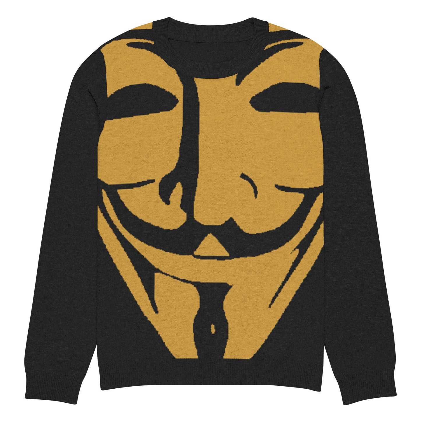 Guy Fawkes Knitted crew neck sweater