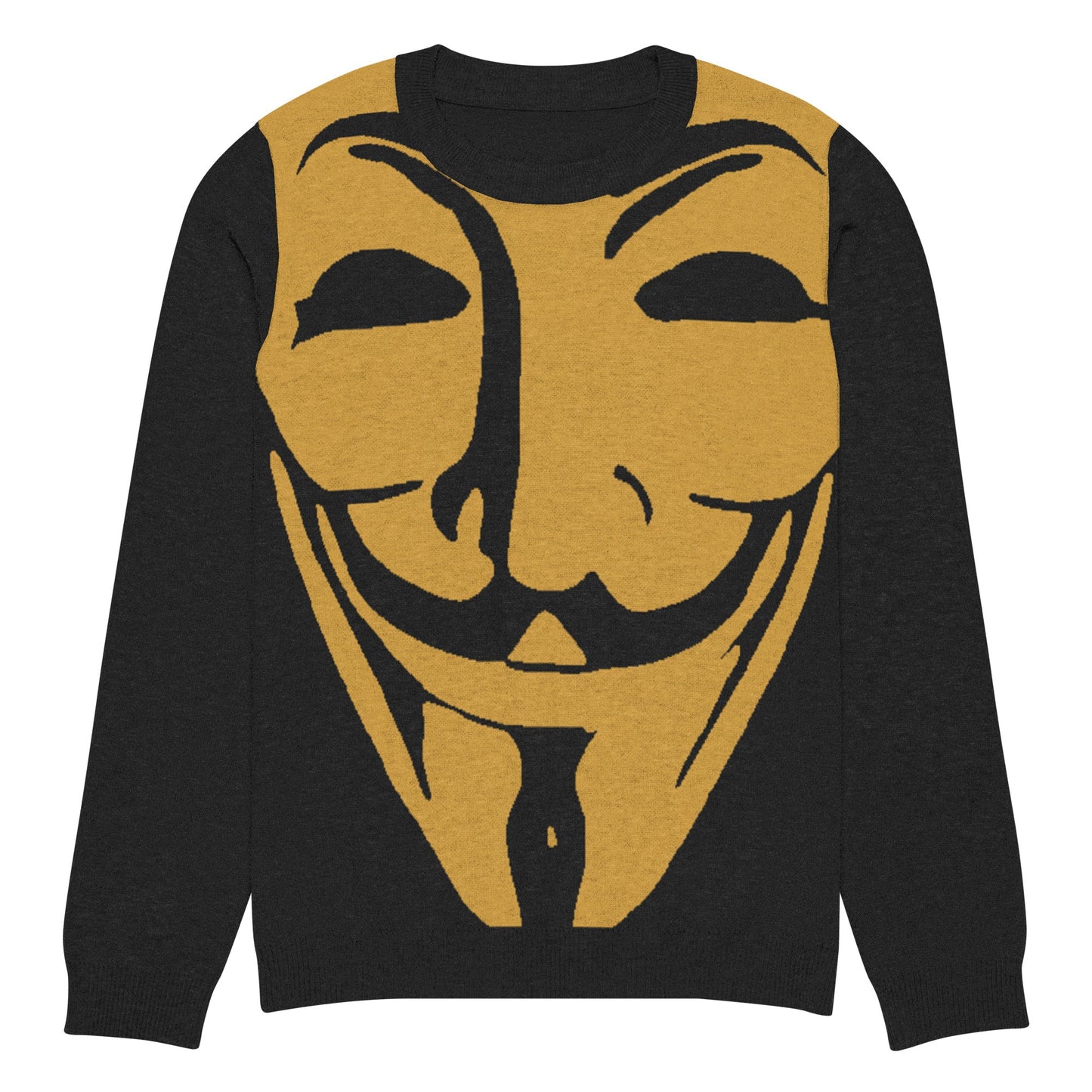 Guy Fawkes Knitted crew neck sweater