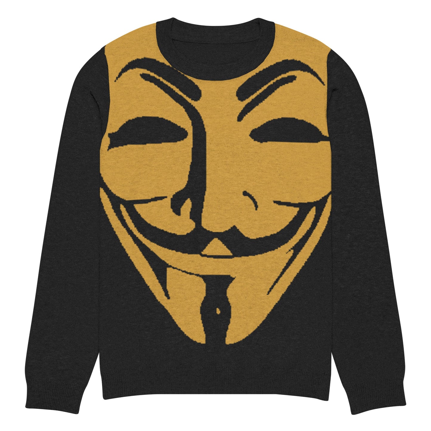 Guy Fawkes Knitted crew neck sweater
