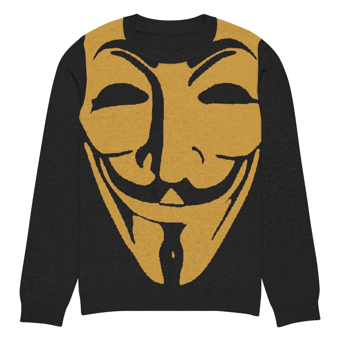 Guy Fawkes Knitted crew neck sweater