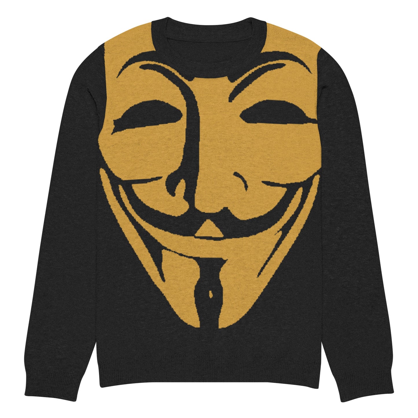 Guy Fawkes Knitted crew neck sweater