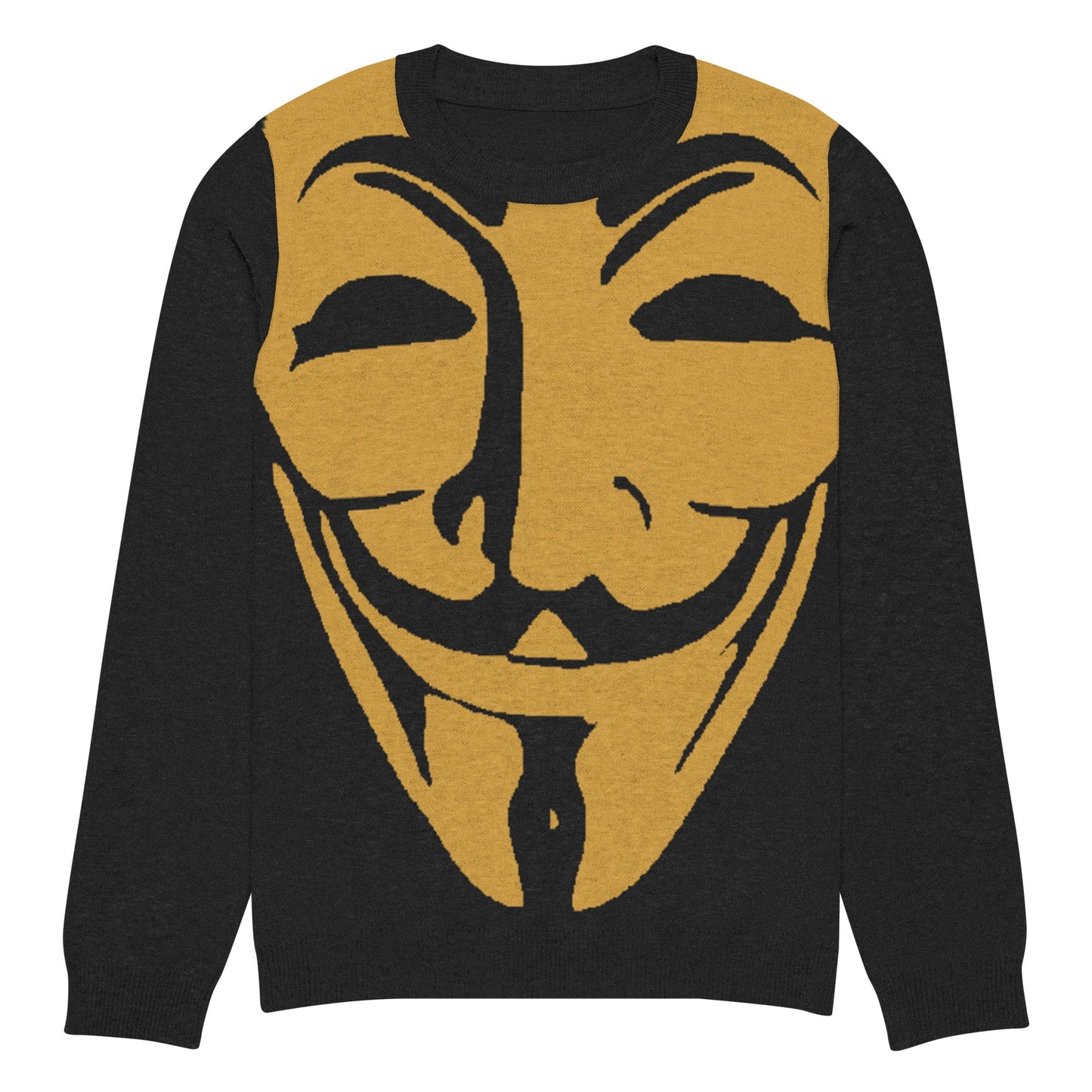 Guy Fawkes Knitted crew neck sweater