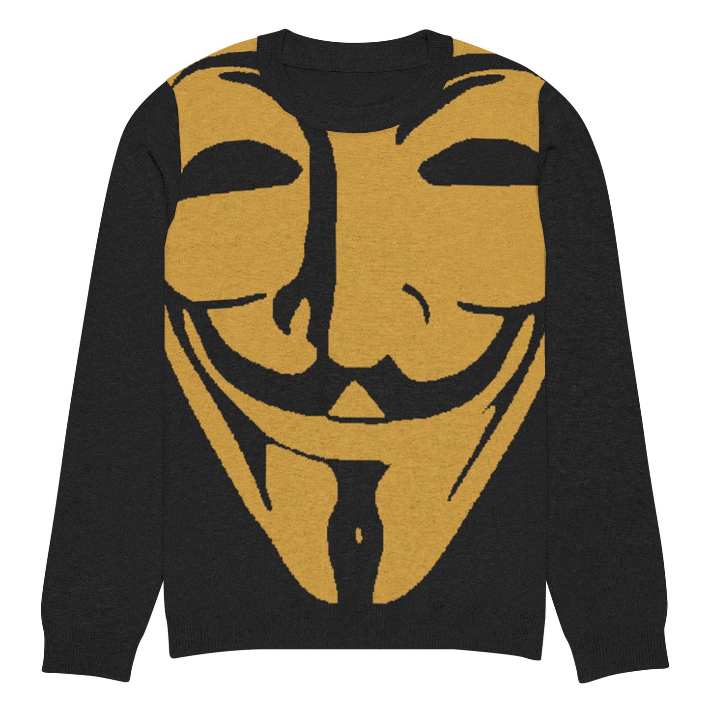 Guy Fawkes Knitted crew neck sweater