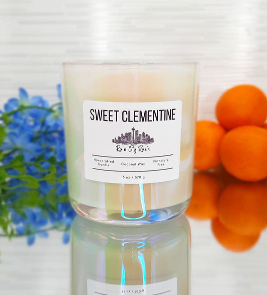 Sweet Clementine 13 oz Luxury Candle