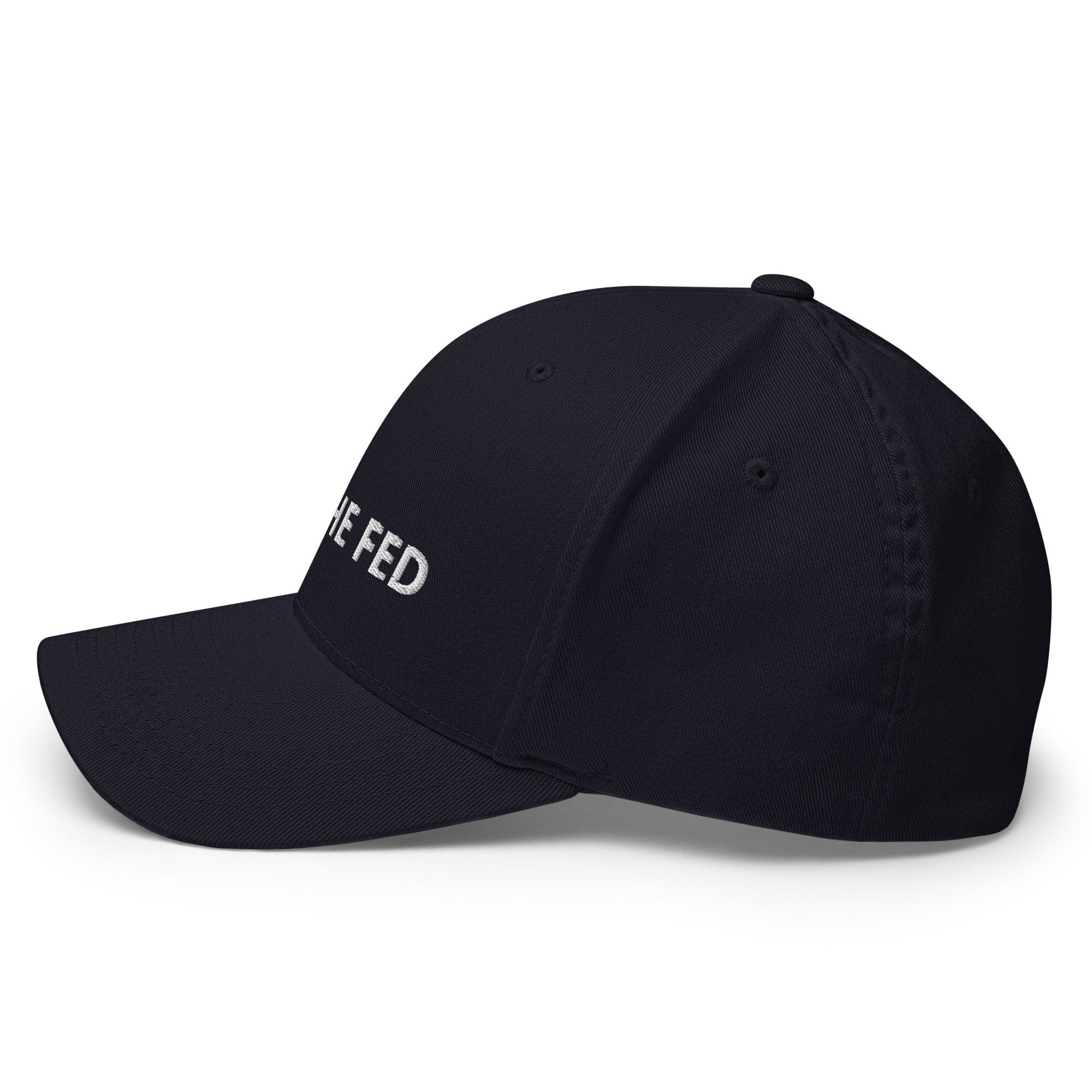 End The Fed (White Embroidery) Bitcoin Flexfit Hat - Concordia Style Boutique