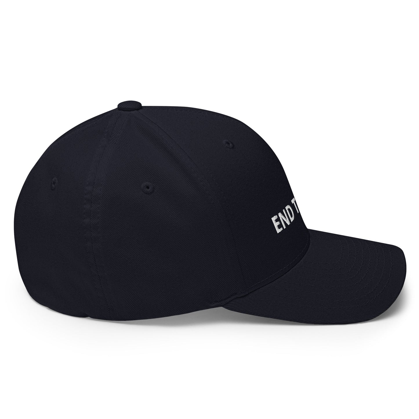 End The Fed (White Embroidery) Bitcoin Flexfit Hat - Concordia Style Boutique