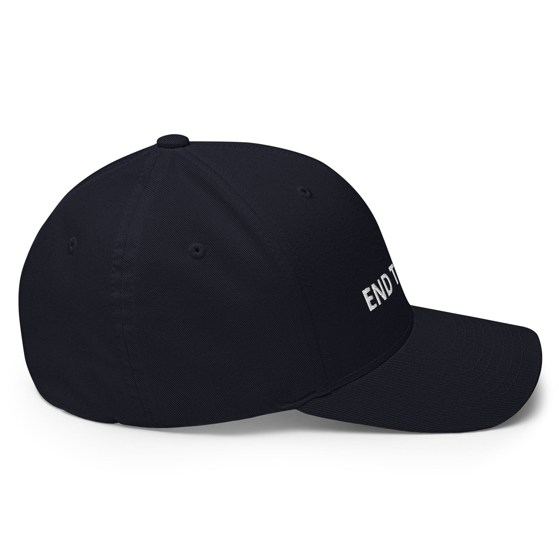 End The Fed (White Embroidery) Bitcoin Flexfit Hat - Concordia Style Boutique