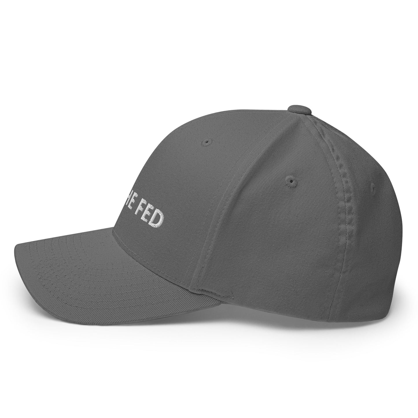 End The Fed (White Embroidery) Bitcoin Flexfit Hat - Concordia Style Boutique