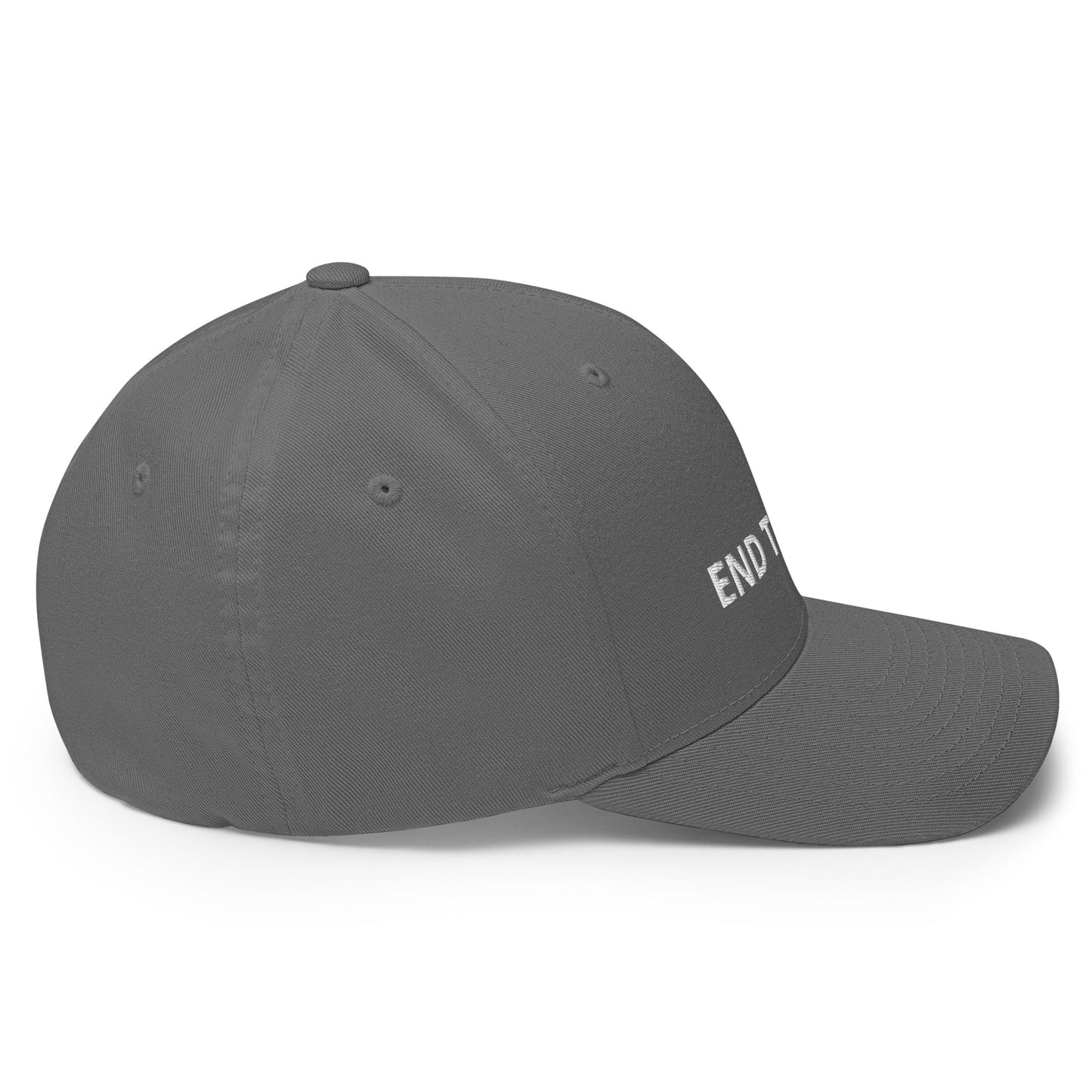 End The Fed (White Embroidery) Bitcoin Flexfit Hat - Concordia Style Boutique