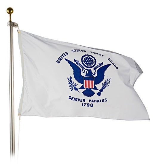 Coast Guard Outdoor Flag – Military Quality, Made in USA (Nylon or Polyester)