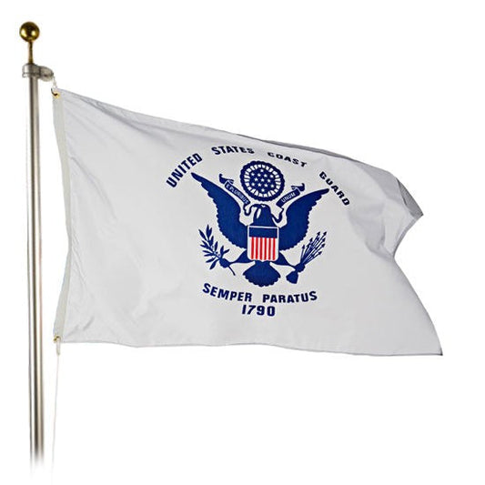 Coast Guard Outdoor Flag – Military Quality, Made in USA (Nylon or Polyester)