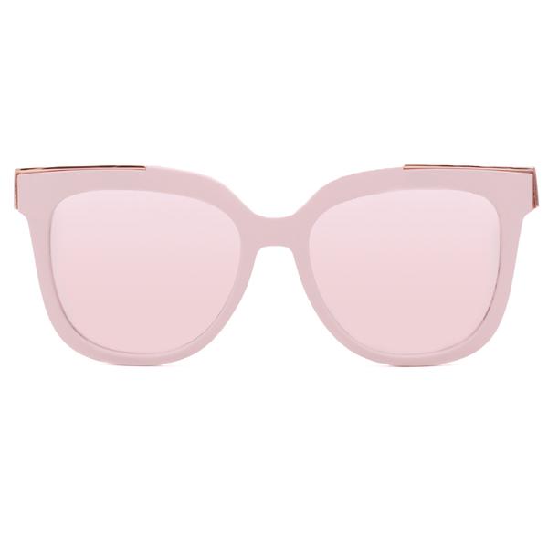 Coco - Rosegold Frame Rosegold Lens Wayfarer Sunglasses - Concordia Style Boutique