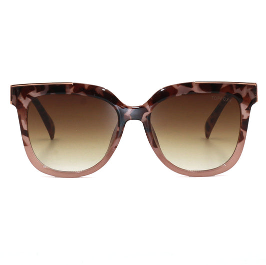 Coco - Tortoise Frame Brown Lens Wayfarer Sunglasses - Concordia Style Boutique