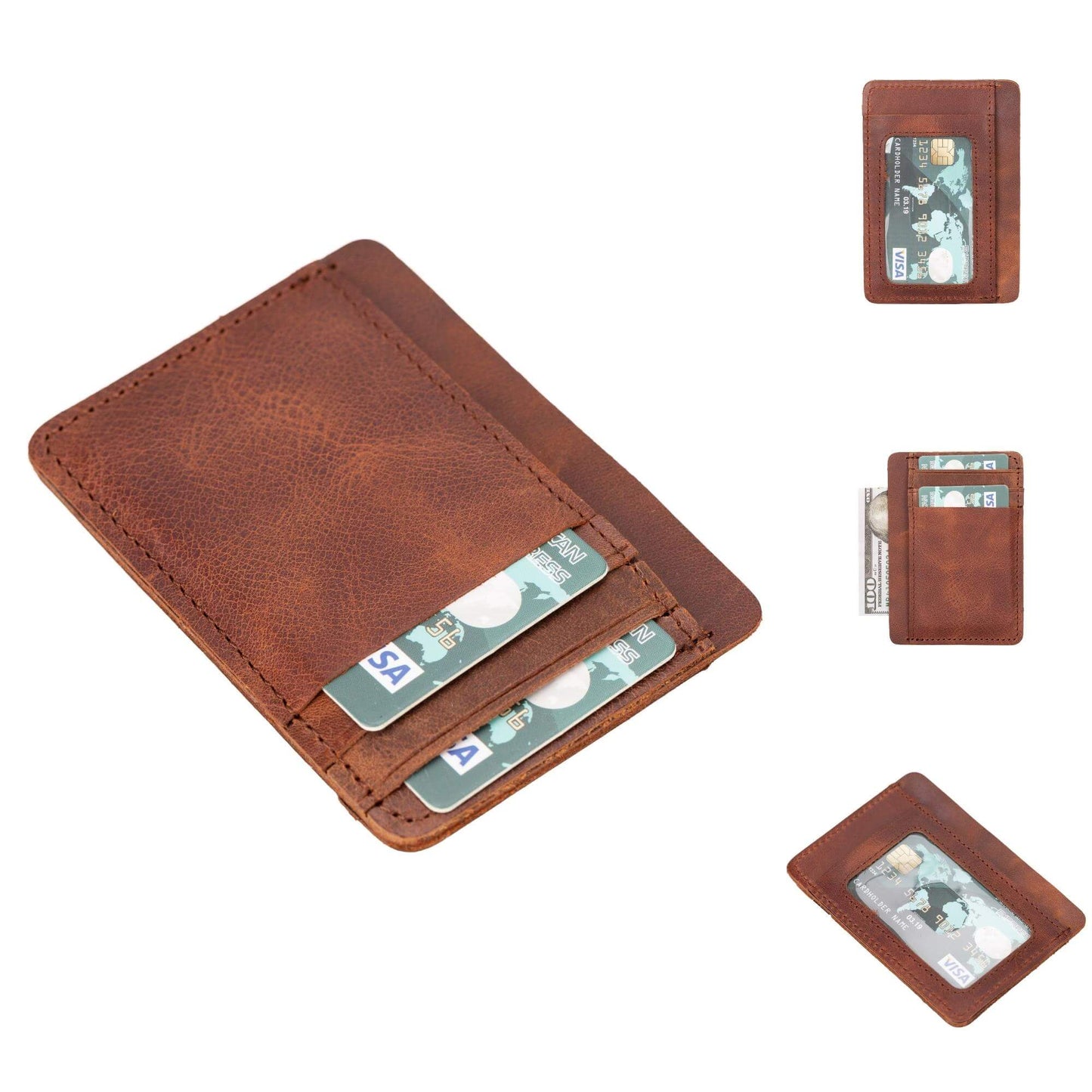 Cody Leather Card Holder and Wallet for Unisex - Concordia Style Boutique