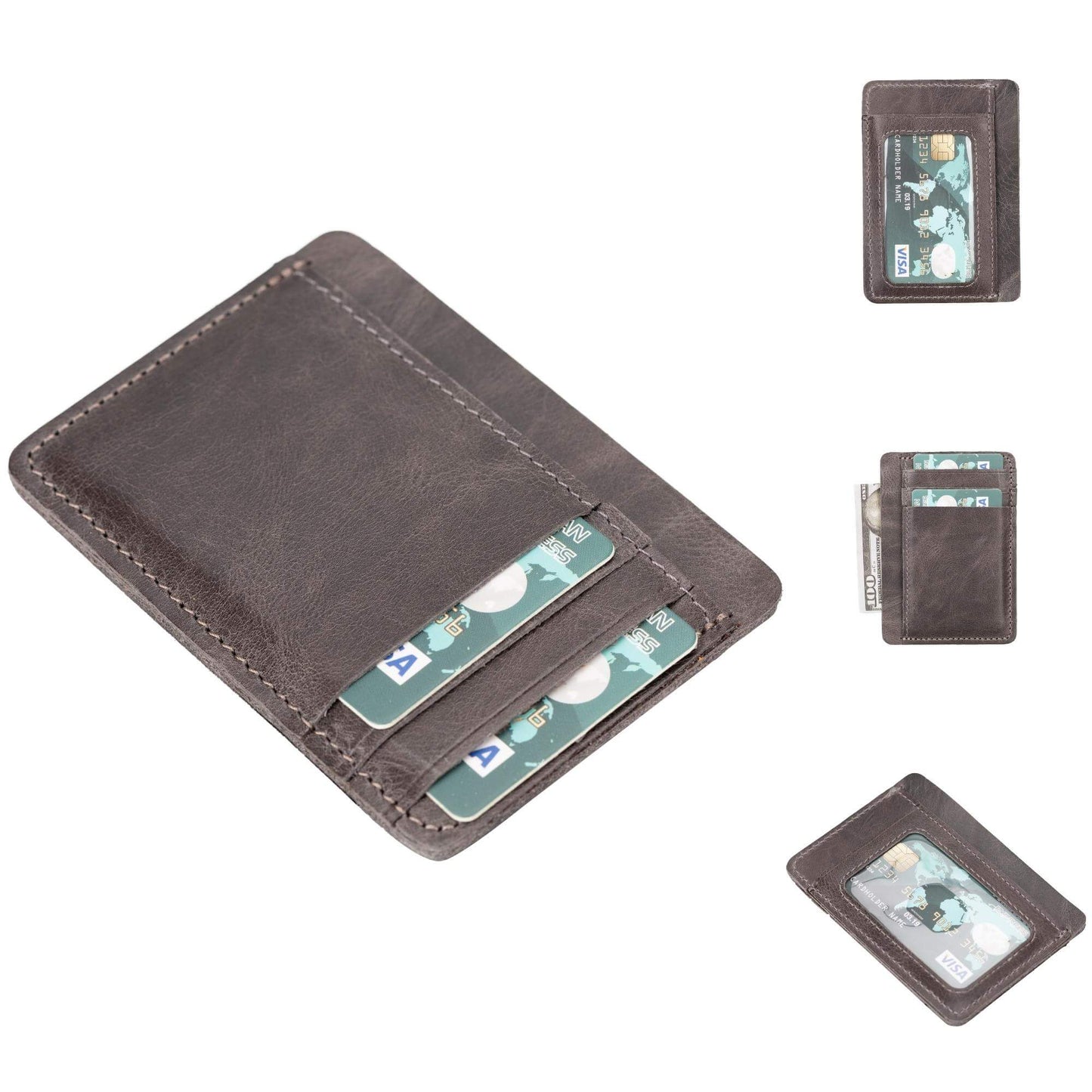 Cody Leather Card Holder and Wallet for Unisex - Concordia Style Boutique