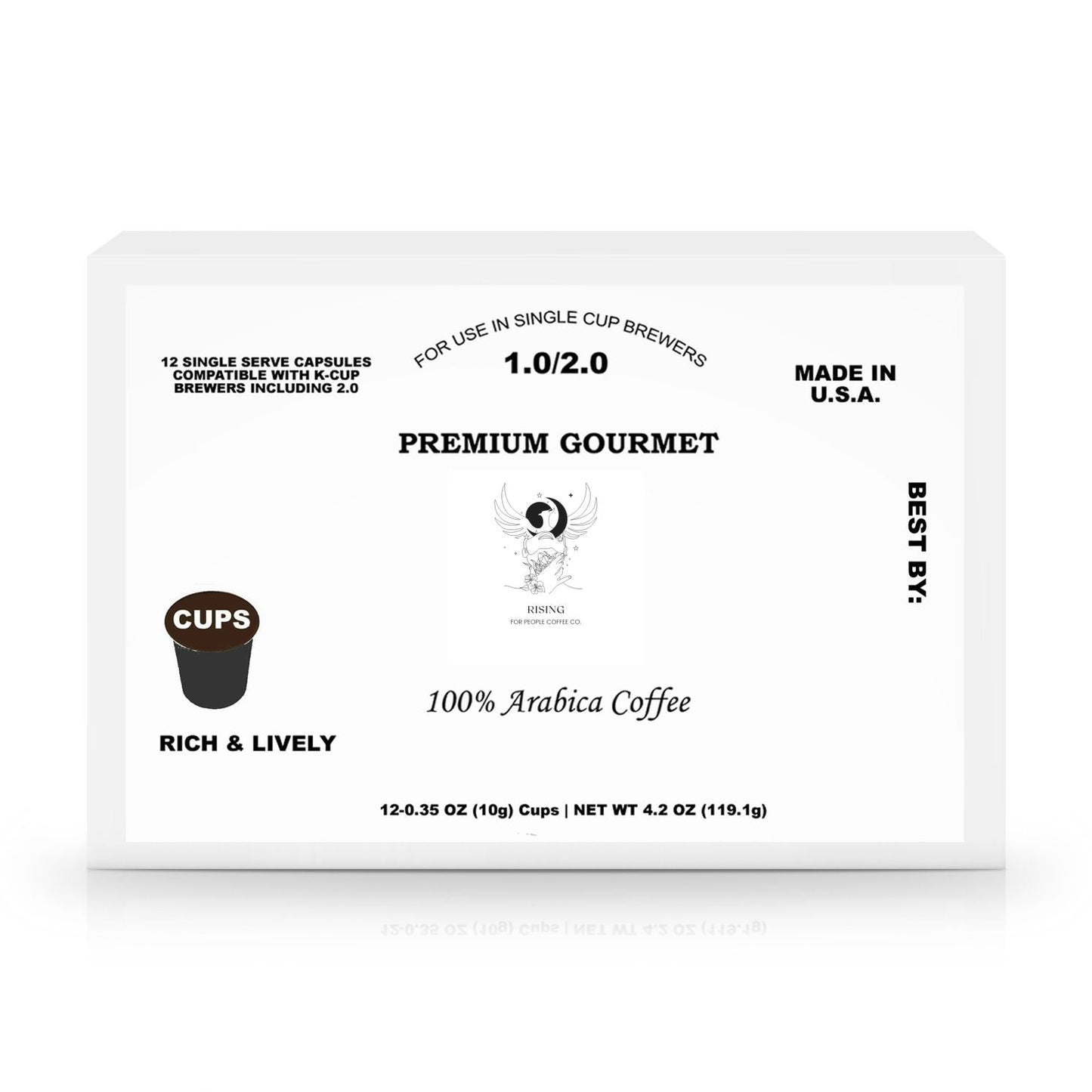60 Pack Single Serve Coffee Pods - Concordia Style Boutique
