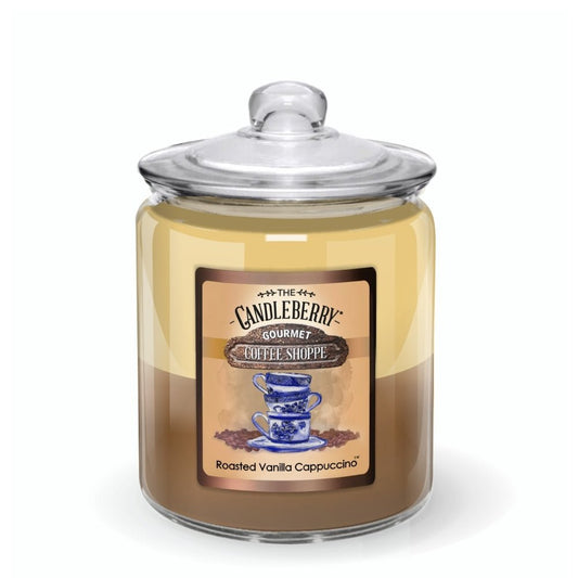 Coffee Shoppe - Roasted Vanilla Cappuccino™, 3 - Wick, Candy Jar Candle (Collective) - Concordia Style Boutique