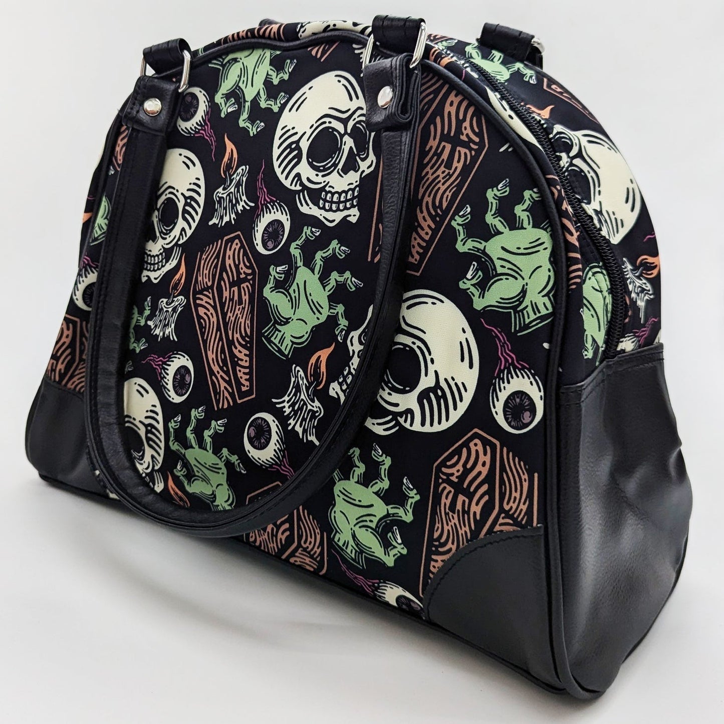Coffins and Skulls Purse - Concordia Style Boutique