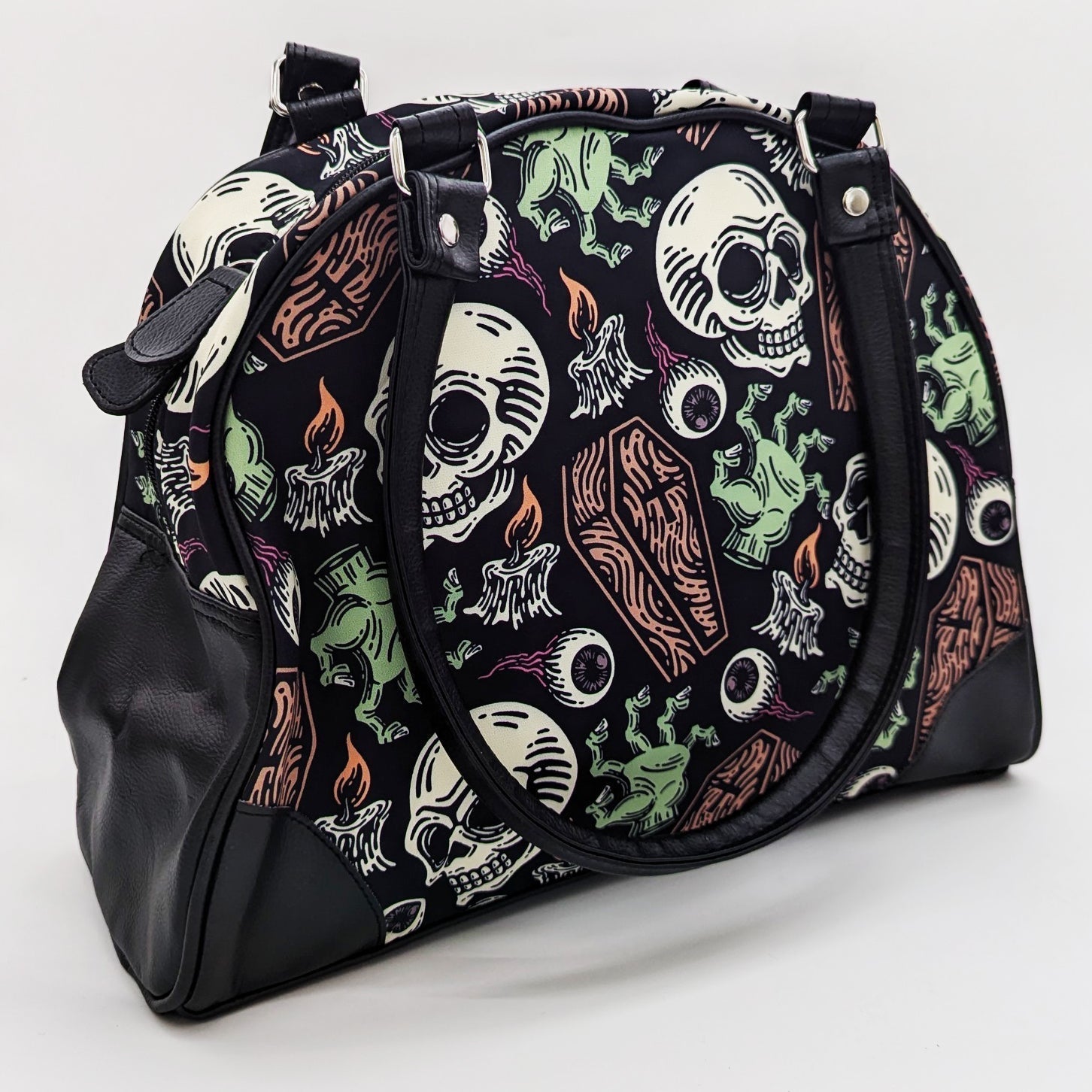 Coffins and Skulls Purse - Concordia Style Boutique