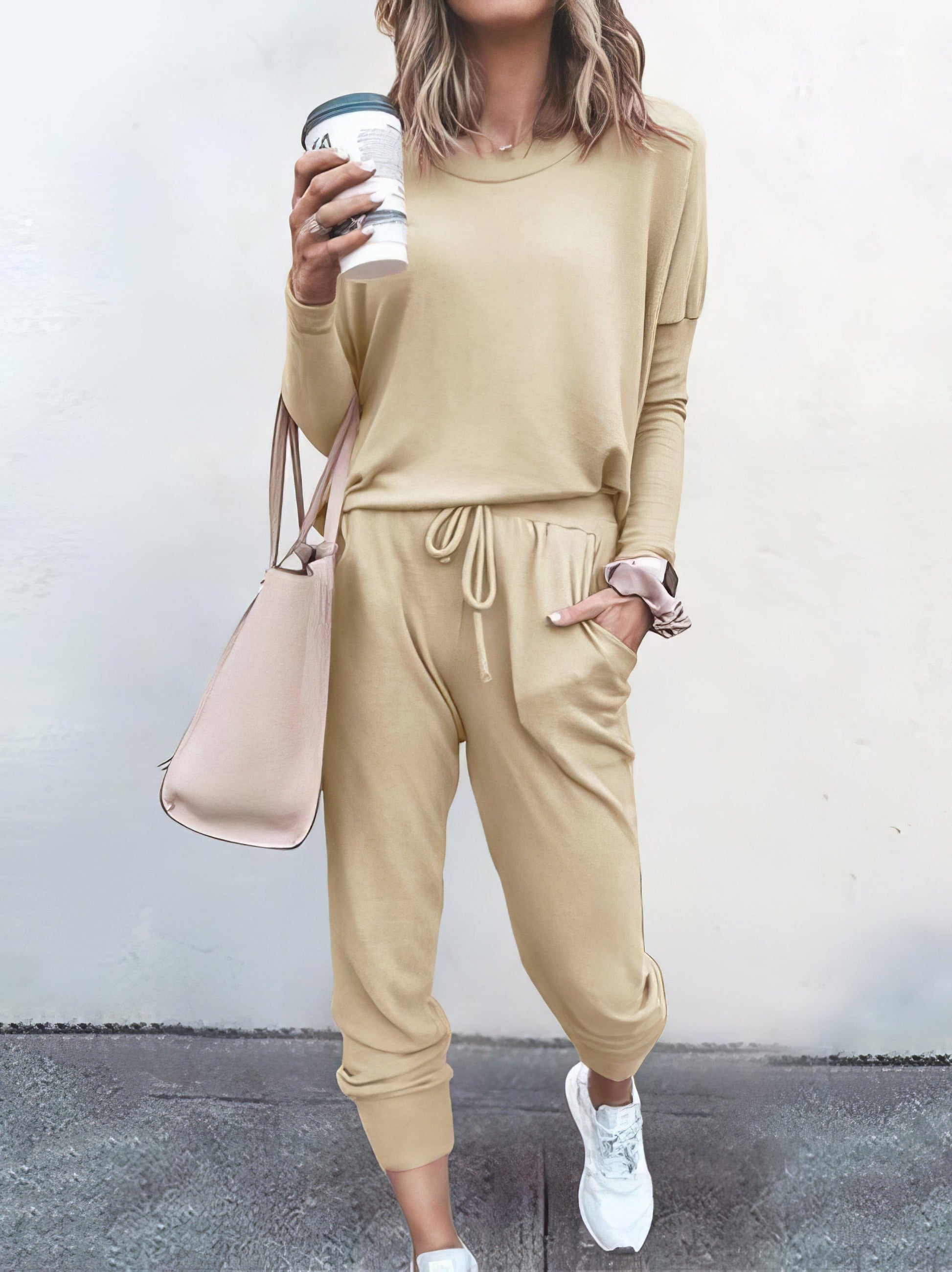 Color Long Sleeve Long Pants Pajamas Set - Concordia Style Boutique