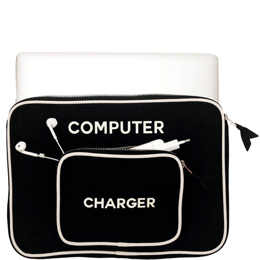 Laptop Case, Charger Pocket, 15" Black - Premium 5620 - Luggage & Bags > Luggage Accessories > Packing Organizers from Bag-all - Just $58! Shop now at Concordia Style Boutique