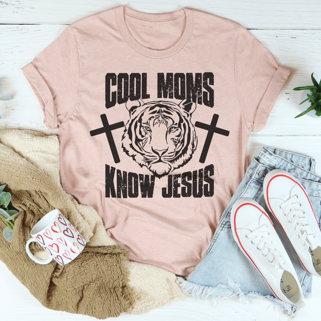 Cool Moms Know Jesus Tee - Concordia Style Boutique