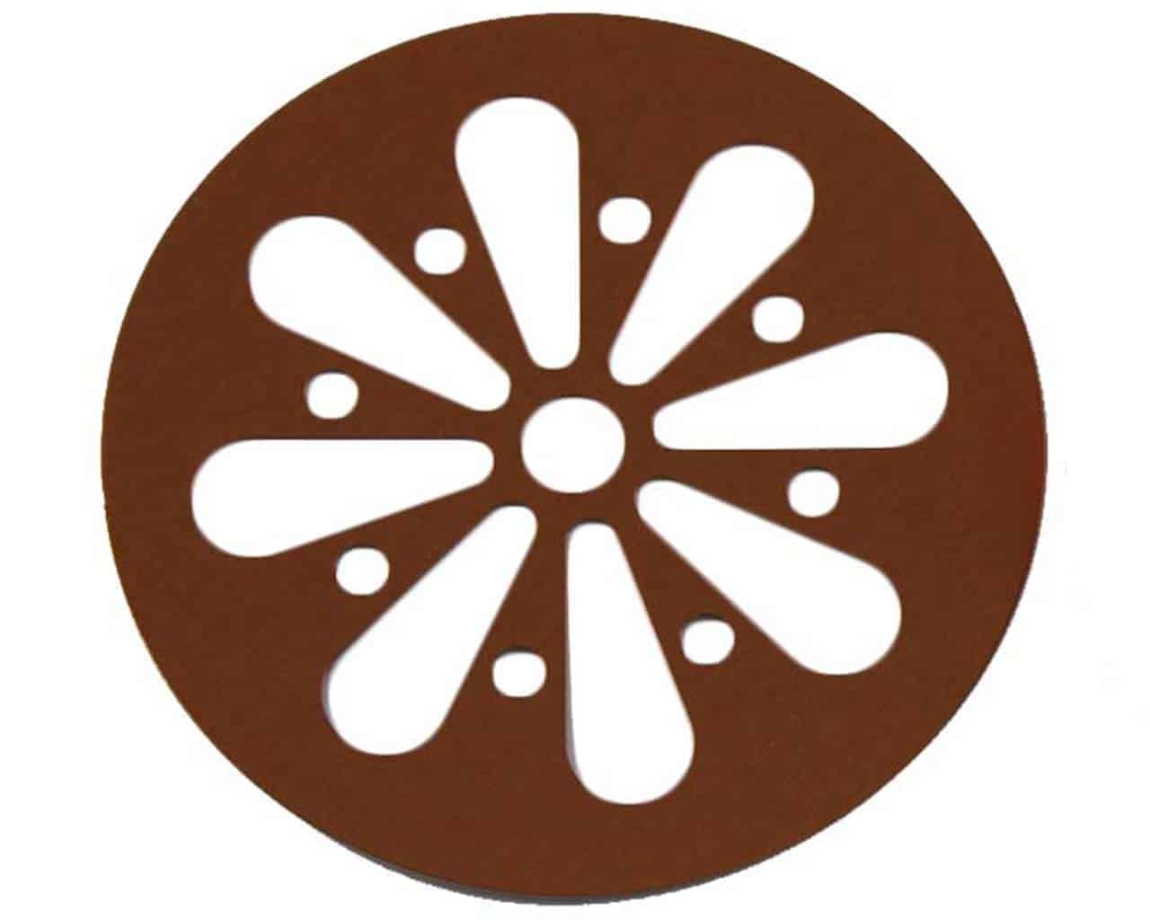 Daisy Cut Copper or Gold Metal Lid Inserts for RM Mason Jars 10 Pack - Concordia Style Boutique