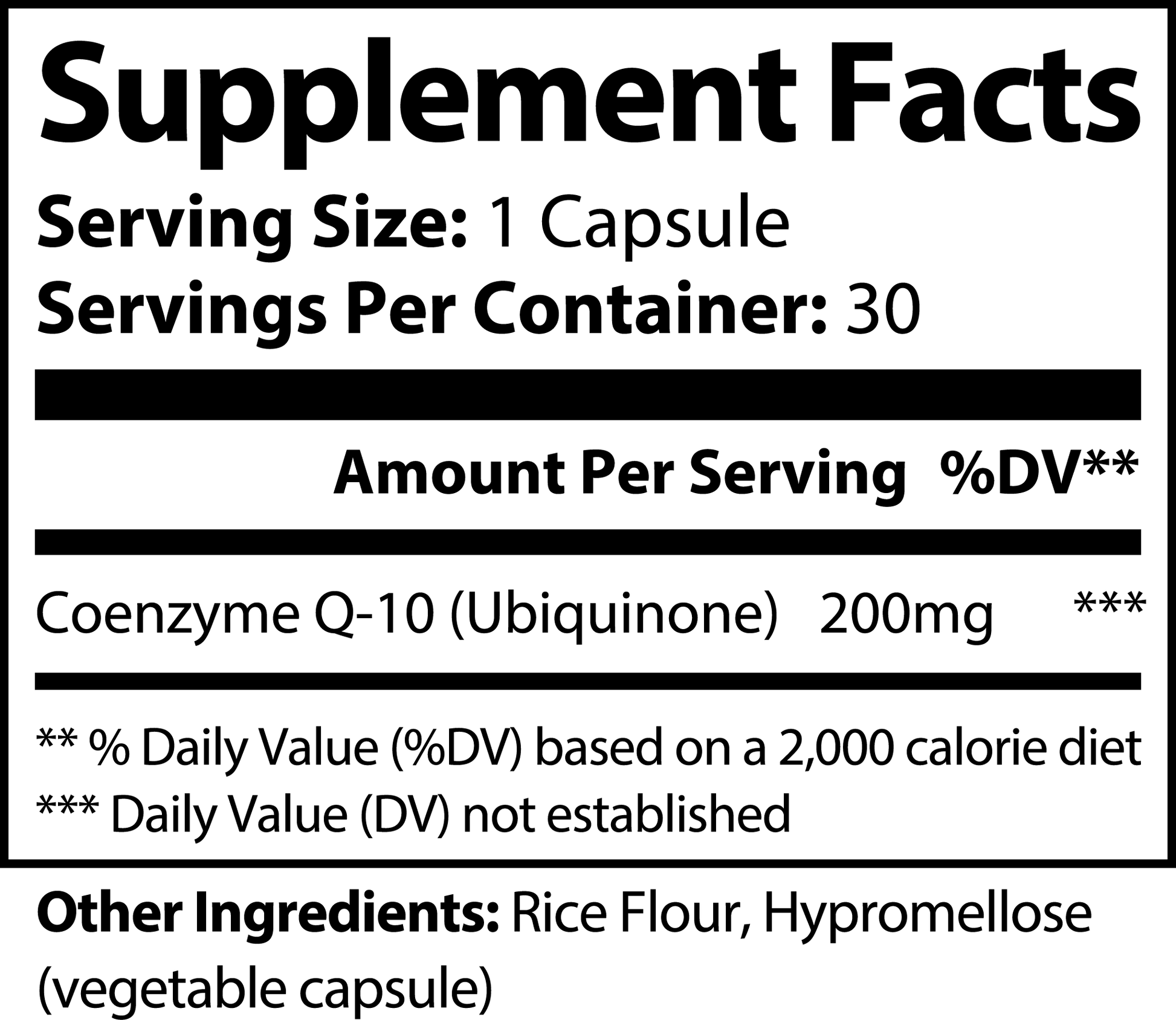 CoQ10 Ubiquinone, 30 ct. - Concordia Style Boutique