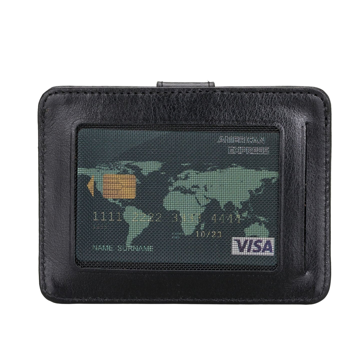 Cortez Handcrafted Leather Slim Wallet with Card Holder - Concordia Style Boutique