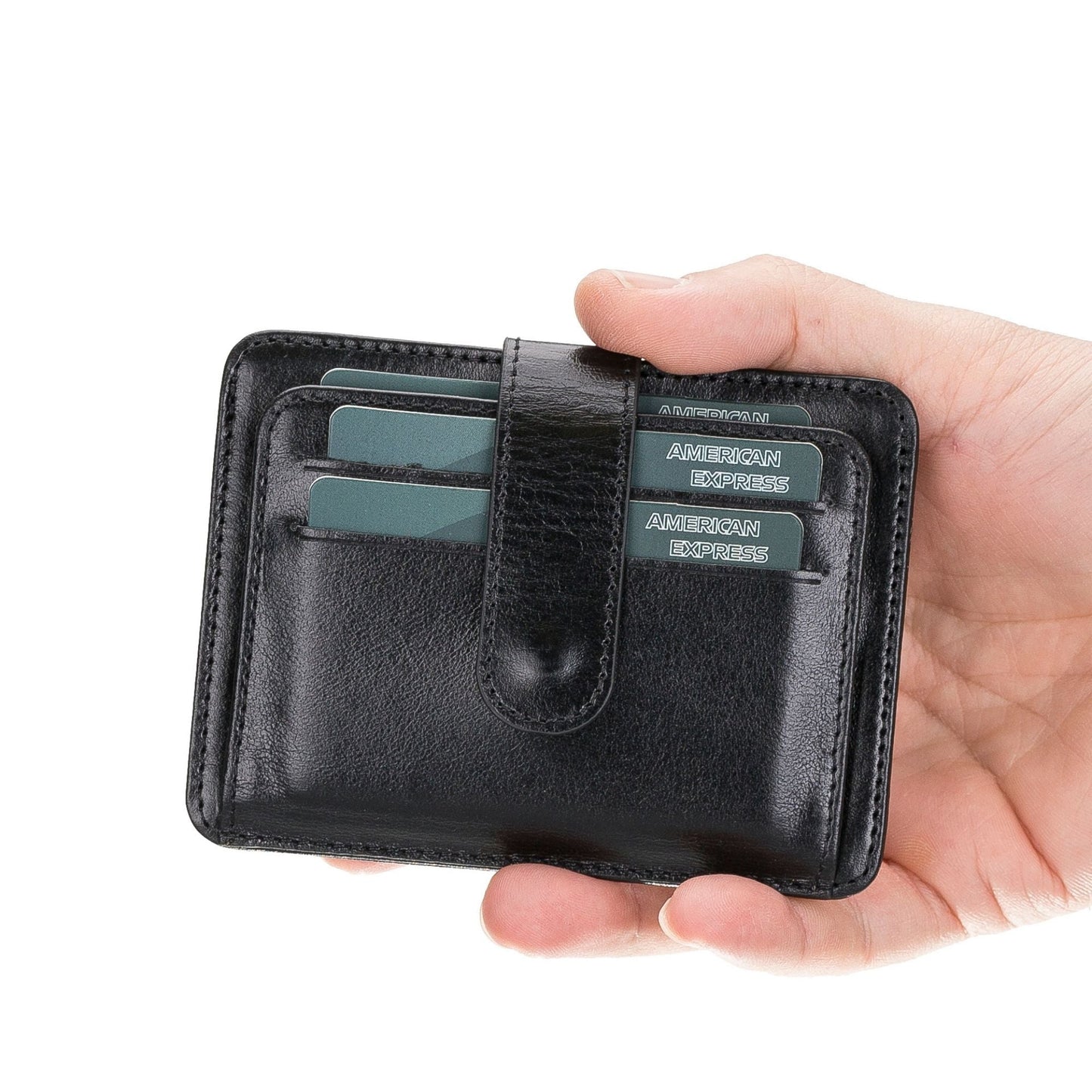 Cortez Handcrafted Leather Slim Wallet with Card Holder - Concordia Style Boutique