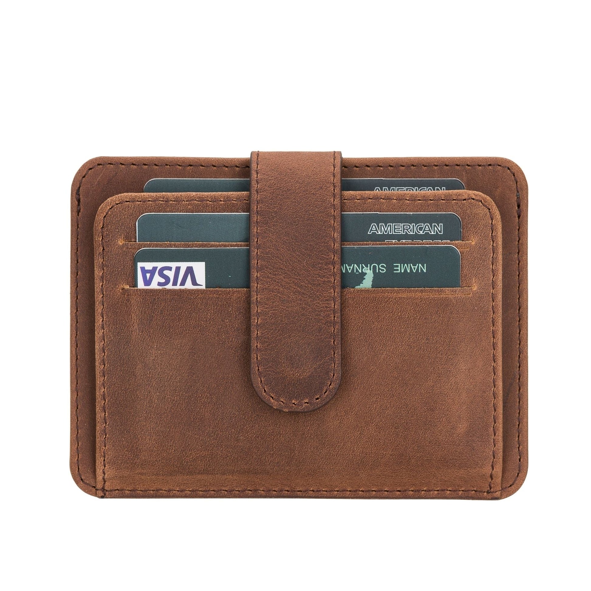 Cortez Handcrafted Leather Slim Wallet with Card Holder - Concordia Style Boutique