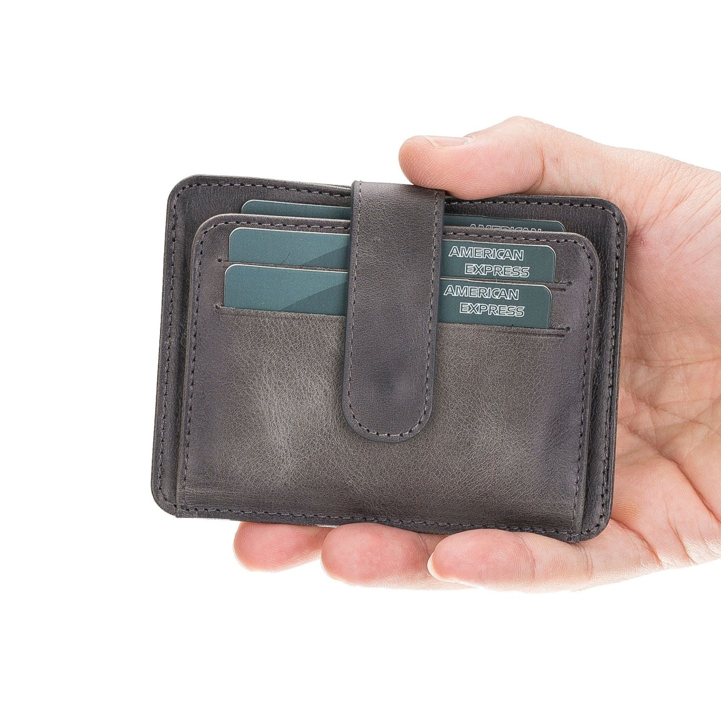 Cortez Handcrafted Leather Slim Wallet with Card Holder - Concordia Style Boutique
