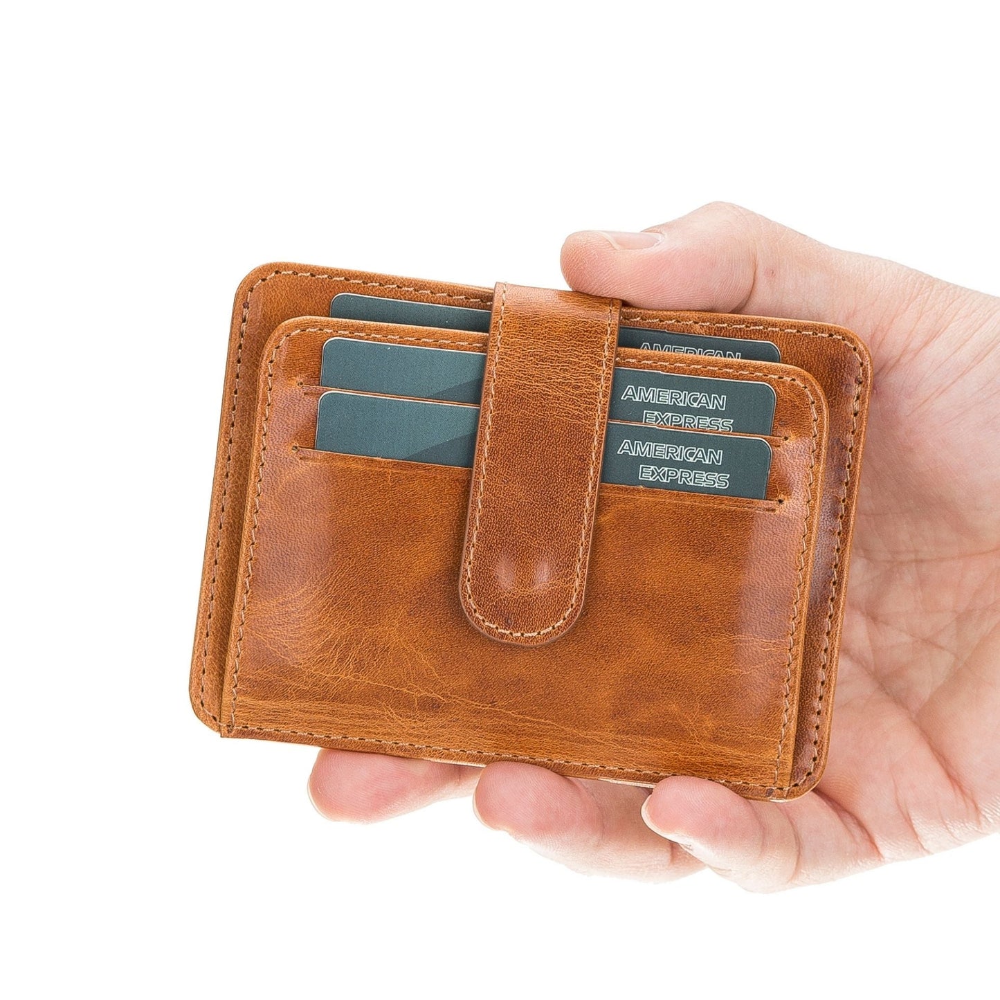 Cortez Handcrafted Leather Slim Wallet with Card Holder - Concordia Style Boutique