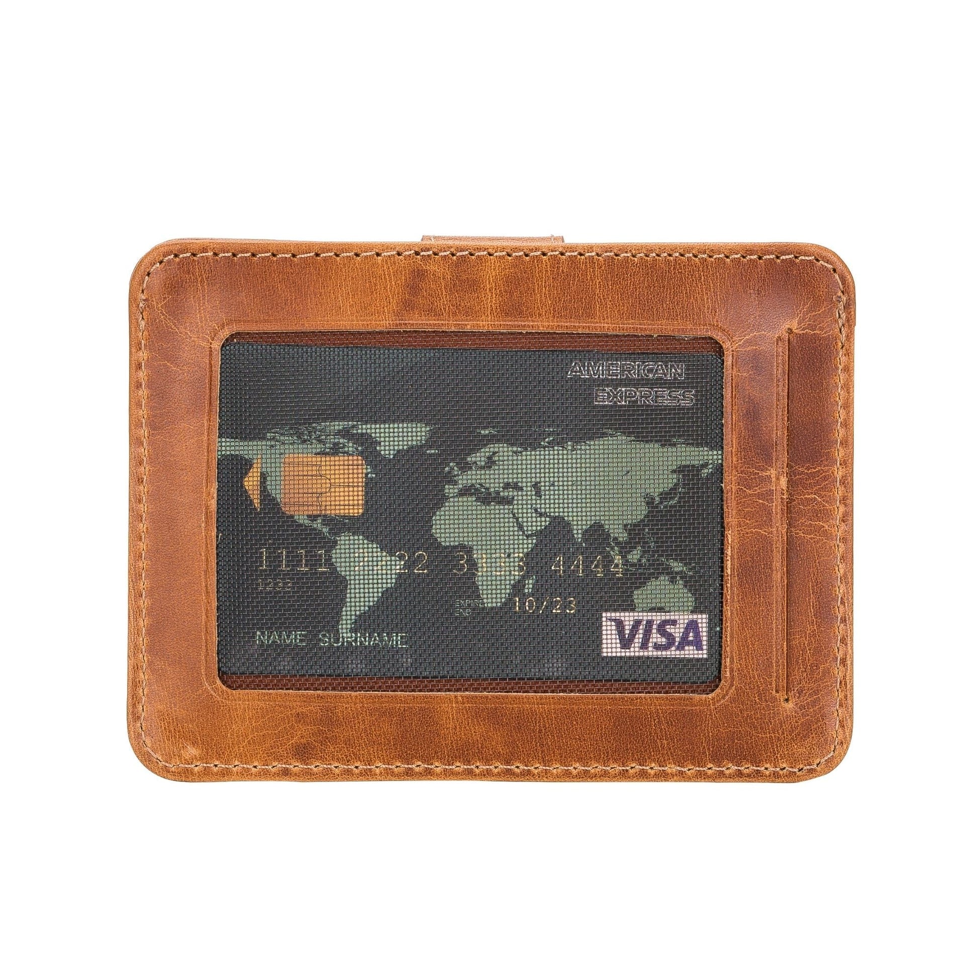 Cortez Handcrafted Leather Slim Wallet with Card Holder - Concordia Style Boutique