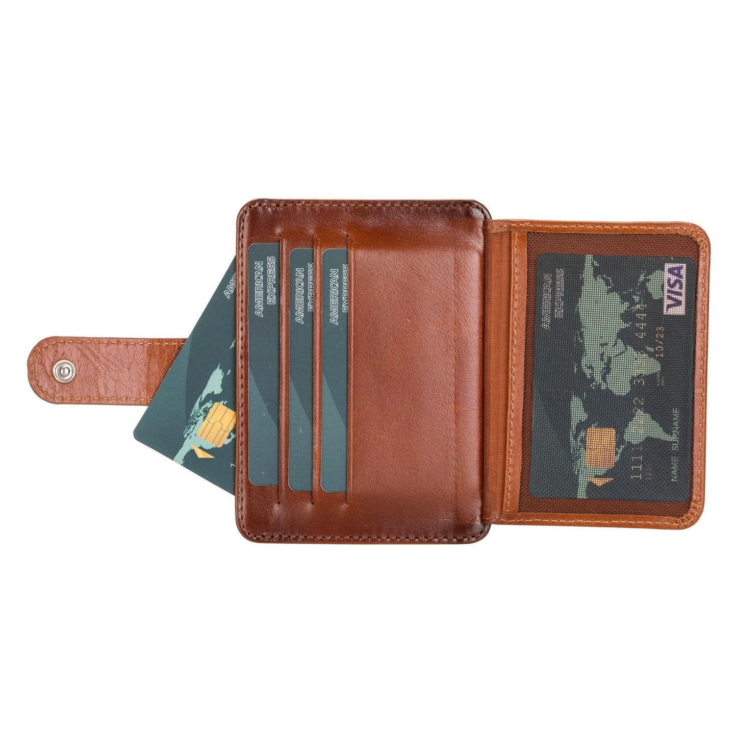 Cortez Handcrafted Leather Slim Wallet with Card Holder - Concordia Style Boutique