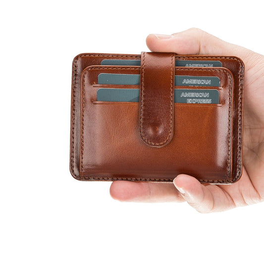 Cortez Handcrafted Leather Slim Wallet with Card Holder - Concordia Style Boutique
