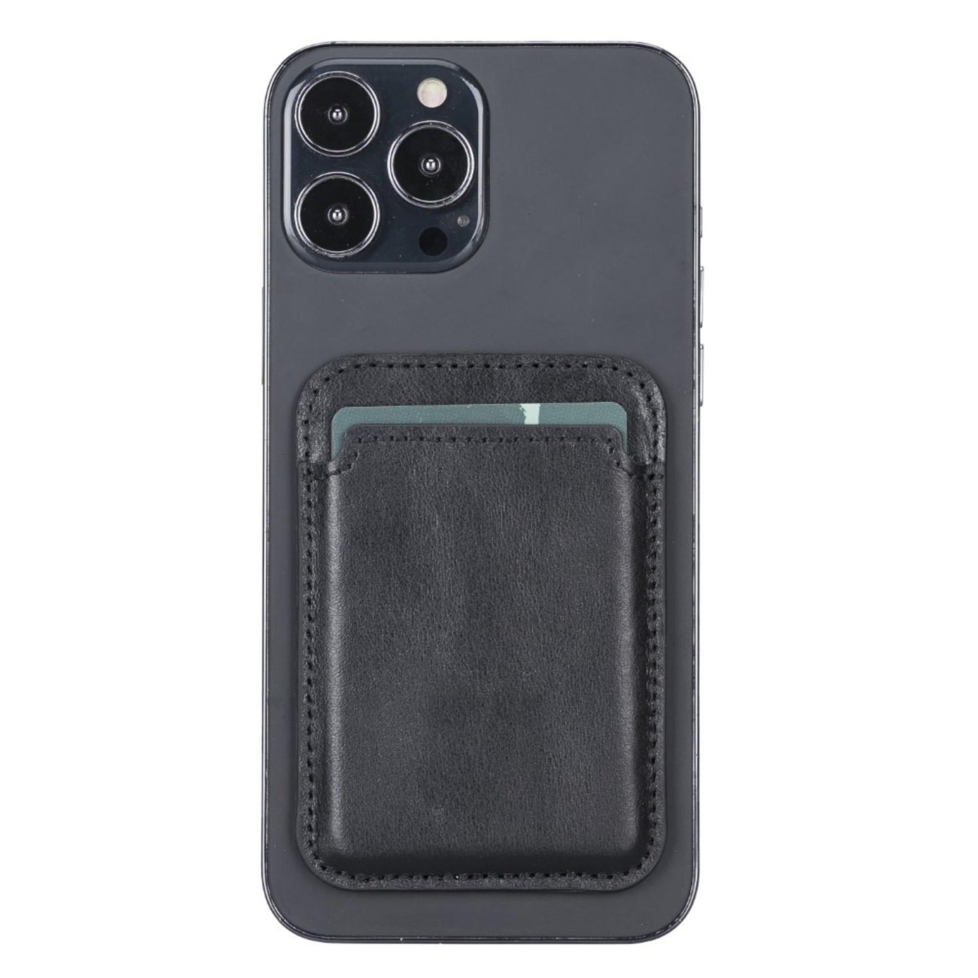Cortland Full-Grain Leather Card Holder Wallet with Magnet - Concordia Style Boutique