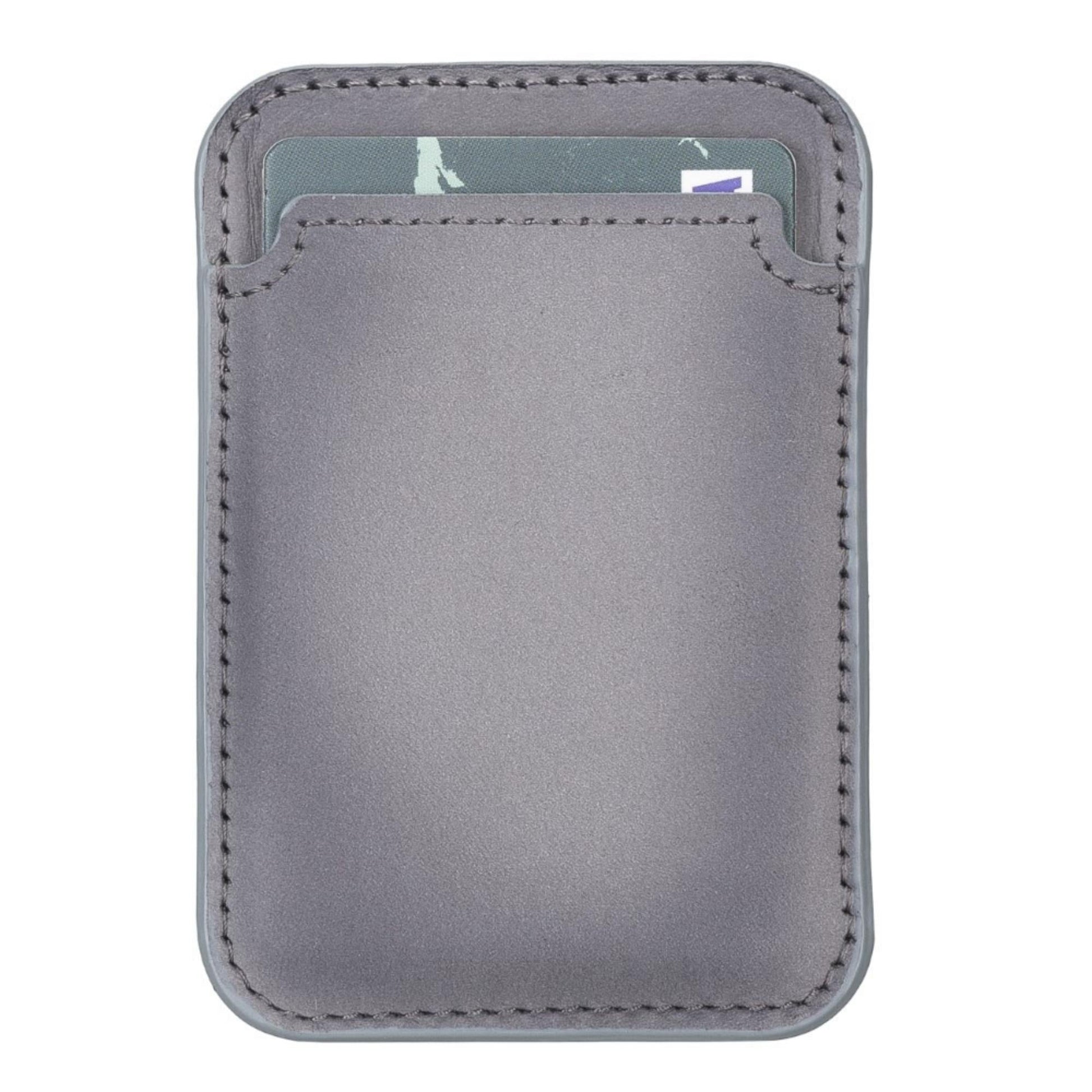 Cortland Full-Grain Leather Card Holder Wallet with Magnet - Concordia Style Boutique