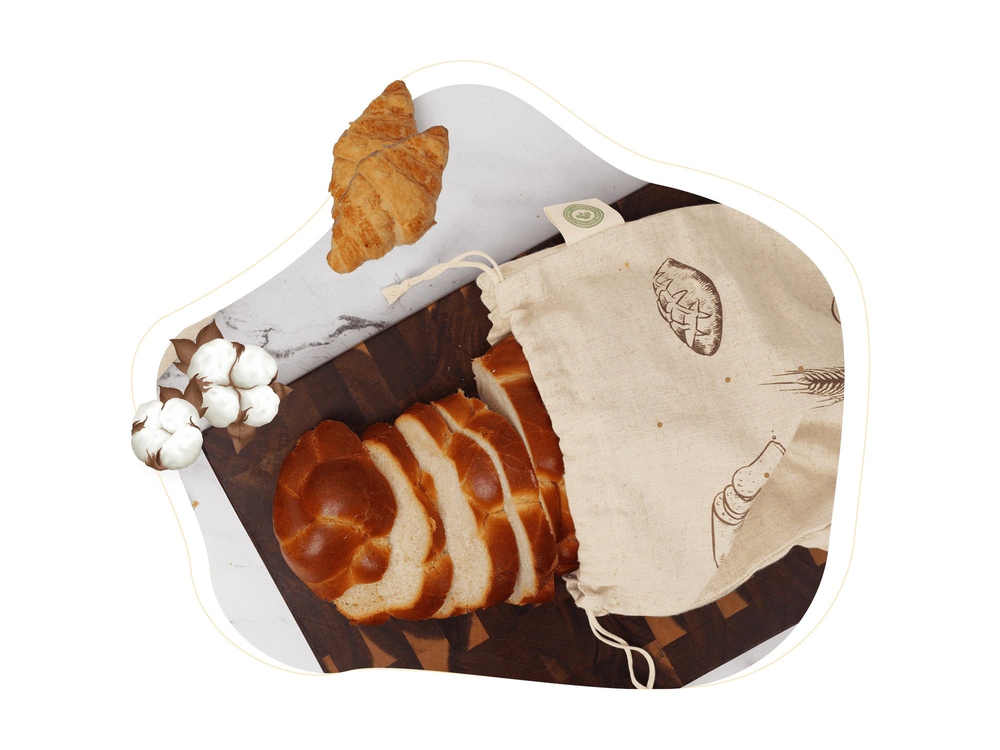 Linen Bread Bags - Concordia Style Boutique