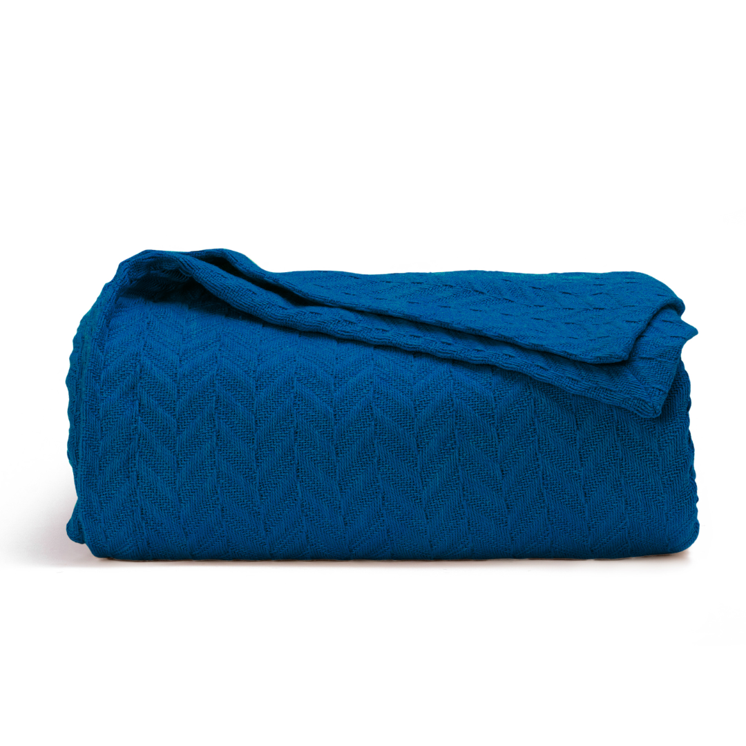 Herringbone Cotton Blanket - Concordia Style Boutique