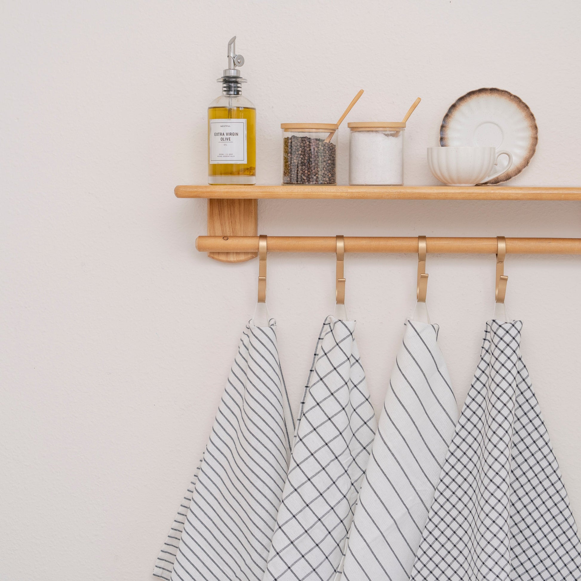 Stripe & Check Kitchen Towel Set - Concordia Style Boutique
